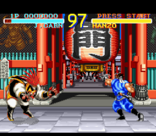 Screenshot Thumbnail / Media File 1 for World Heroes (Europe)