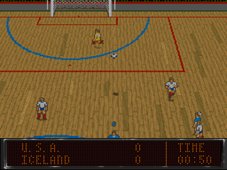 Screenshot Thumbnail / Media File 1 for World Soccer '94 - Road to Glory (USA)