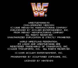 Screenshot Thumbnail / Media File 1 for WWF WrestleMania (Europe)