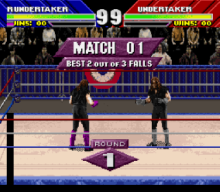 Screenshot Thumbnail / Media File 1 for WWF WrestleMania (Europe)