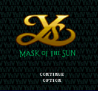 Screenshot Thumbnail / Media File 1 for Ys IV - Mask of the Sun (Japan)