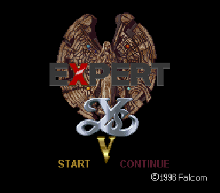 Screenshot Thumbnail / Media File 1 for Ys V - Expert (Japan)