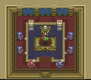Screenshot Thumbnail / Media File 1 for Zelda no Densetsu - Kamigami no Triforce (Japan) (Rev A)