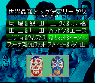 Screenshot Thumbnail / Media File 1 for Zen-Nihon Pro Wrestling' - Sekai Saikyou Tag (Japan)