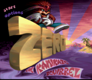 Screenshot Thumbnail / Media File 1 for Zero the Kamikaze Squirrel (Europe)