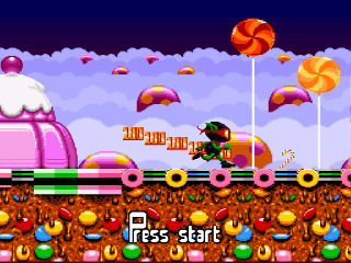 Screenshot Thumbnail / Media File 1 for Zool - Ninja of the Nth Dimension (USA)