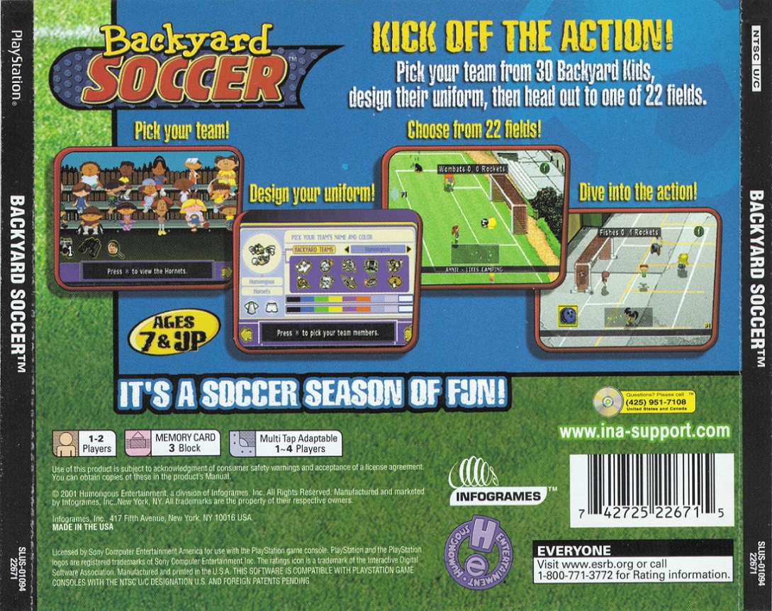 Backyard Soccer [U] ISO