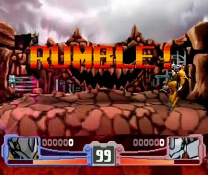 Digimon Rumble Arena Volcano Stage