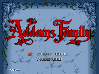 Screenshot Thumbnail / Media File 1 for Addams Family, The (USA) (Beta)