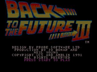 Screenshot Thumbnail / Media File 1 for Back to the Future Part III (Europe)