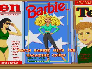 Screenshot Thumbnail / Media File 1 for Barbie Super Model (USA)