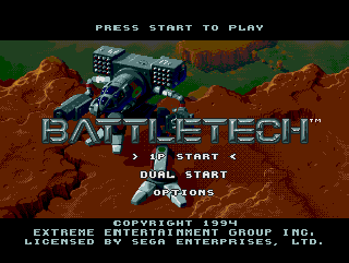 Screenshot Thumbnail / Media File 1 for BattleTech - A Game of Armored Combat (USA)