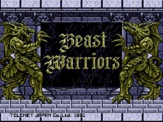Screenshot Thumbnail / Media File 1 for Beast Warriors (Japan)