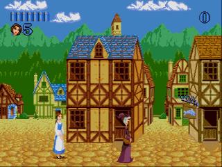 Screenshot Thumbnail / Media File 1 for Beauty and the Beast - Belle's Quest (USA)