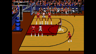 Screenshot Thumbnail / Media File 1 for Bulls Versus Blazers and the NBA Playoffs (USA, Europe)