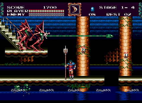 Castlevania bloodlines sega коды