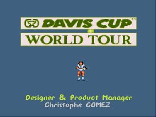 Screenshot Thumbnail / Media File 1 for Davis Cup World Tour (USA, Europe) (June 1993)