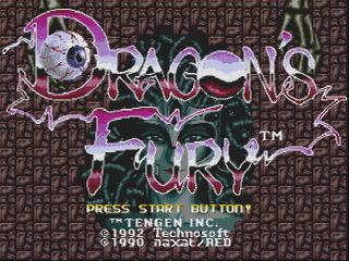 Screenshot Thumbnail / Media File 1 for Dragon's Fury (USA, Europe)