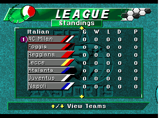 Screenshot Thumbnail / Media File 1 for FIFA Soccer 95 (USA, Europe) (En,Fr,De,Es)