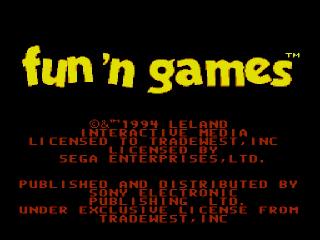 Screenshot Thumbnail / Media File 1 for Fun 'N' Games (Europe)