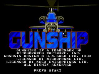 Screenshot Thumbnail / Media File 1 for Gunship (Europe)