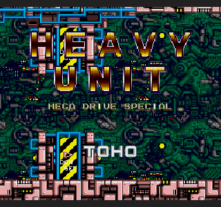 Screenshot Thumbnail / Media File 1 for Heavy Unit - Mega Drive Special (Japan)
