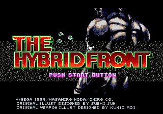 Screenshot Thumbnail / Media File 1 for Hybrid Front, The (Japan)