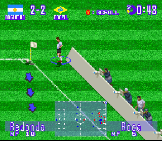 Screenshot Thumbnail / Media File 1 for International Superstar Soccer Deluxe (Europe)