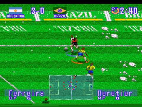 International Superstar Soccer Deluxe Sega Genesis Repro Game 