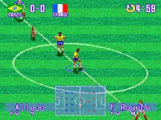 Screenshot Thumbnail / Media File 1 for International Superstar Soccer Deluxe (Europe)