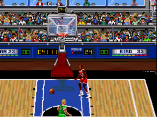 Screenshot Thumbnail / Media File 1 for Jordan Vs Bird (USA, Europe) (v1.1)