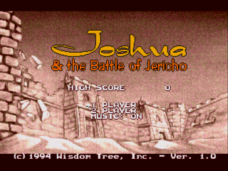 Screenshot Thumbnail / Media File 1 for Joshua & The Battle of Jericho (USA) (Unl)