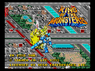 Screenshot Thumbnail / Media File 1 for King of the Monsters (Europe)