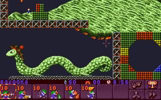 Screenshot Thumbnail / Media File 1 for Lemmings 2 - The Tribes (Europe)