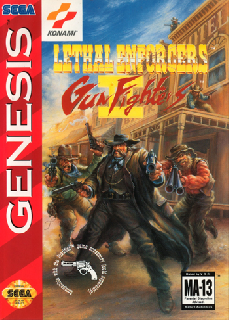 Screenshot Thumbnail / Media File 1 for Lethal Enforcers II - Gun Fighters (Europe)