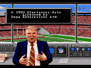 Screenshot Thumbnail / Media File 1 for Madden NFL '94 (USA, Europe)