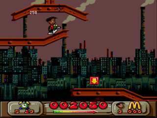 Screenshot Thumbnail / Media File 1 for Mick & Mack as the Global Gladiators (USA) (Beta)