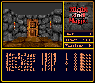 Screenshot Thumbnail / Media File 1 for Might and Magic - Gates to Another World (USA, Europe)