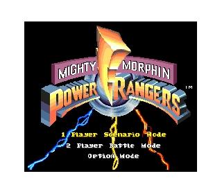 Screenshot Thumbnail / Media File 1 for Mighty Morphin Power Rangers (Europe)