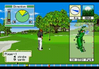 Screenshot Thumbnail / Media File 1 for New 3D Golf Simulation Pebble Beach no Hatou (Japan)