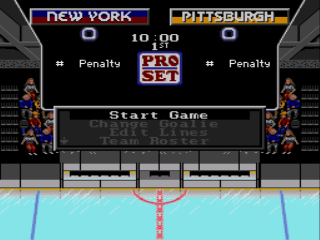 Screenshot Thumbnail / Media File 1 for NHLPA Hockey 93 (USA, Europe) (v1.1)