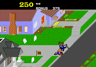 Screenshot Thumbnail / Media File 1 for Paperboy (Japan)