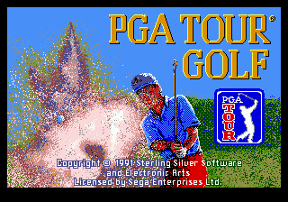 Screenshot Thumbnail / Media File 1 for PGA Tour Golf II (USA, Europe)