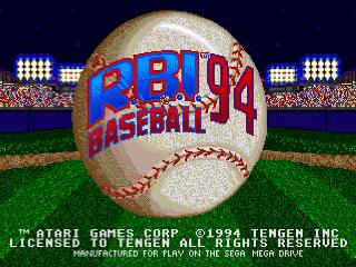 Screenshot Thumbnail / Media File 1 for R.B.I. Baseball 94 (USA, Europe)