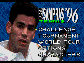 Screenshot Thumbnail / Media File 1 for Sampras Tennis 96 (Europe) (J-Cart)