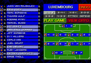 Screenshot Thumbnail / Media File 1 for Sensible Soccer (Europe) (En,Fr,De,It)