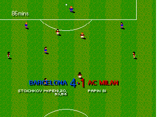 Screenshot Thumbnail / Media File 1 for Sensible Soccer (Europe) (En,Fr,De,It)