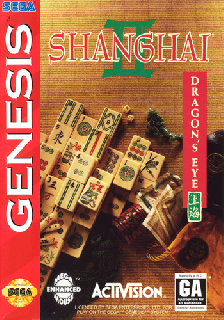 Screenshot Thumbnail / Media File 1 for Shanghai II - Dragon's Eye (USA)