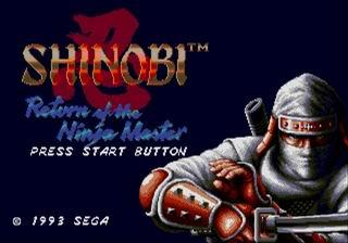 Screenshot Thumbnail / Media File 1 for Shinobi III - Return of the Ninja Master (Europe)