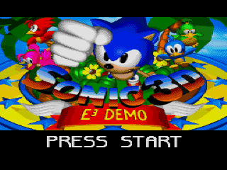 Screenshot Thumbnail / Media File 1 for Sonic 3D Blast (USA) (Beta)